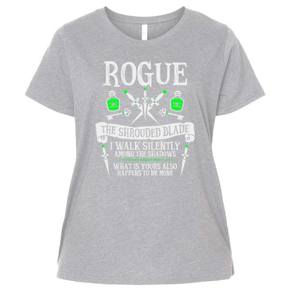 Ladies Curvy Jersey - TR3L1KQQ - Heather - 3