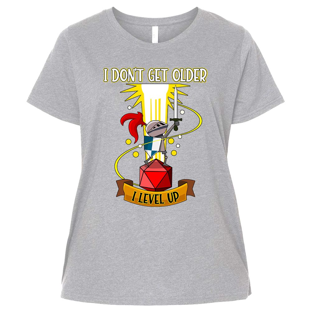 Ladies Curvy Jersey - YBZZFX2E - Heather - 3