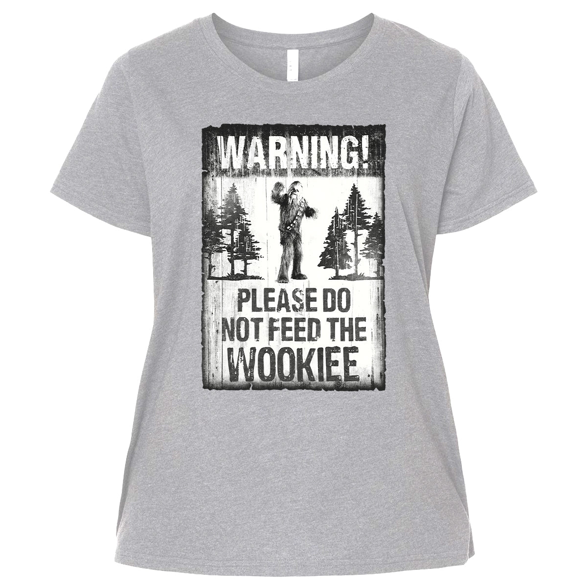 Ladies Curvy Jersey - B8E763JX - Heather - 3