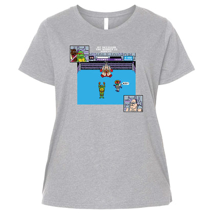 Ladies Curvy Jersey - 2AN57TXG - Heather - 3