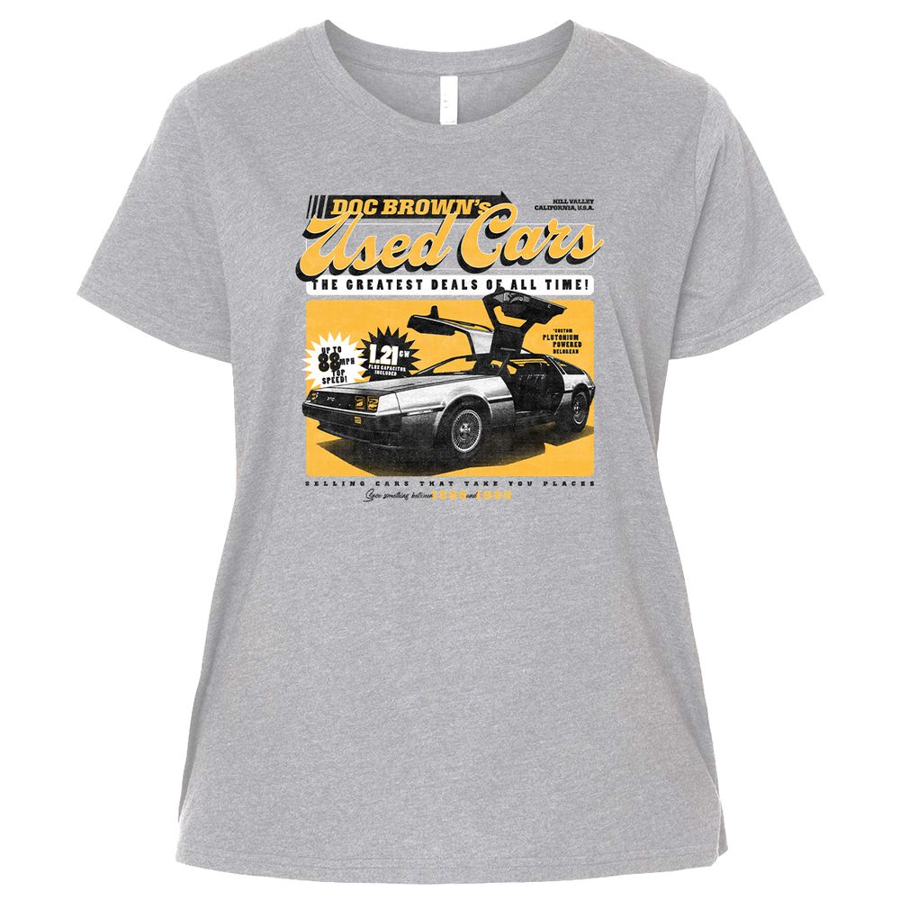 Ladies Curvy Jersey - UK9ES26L - Heather - 3