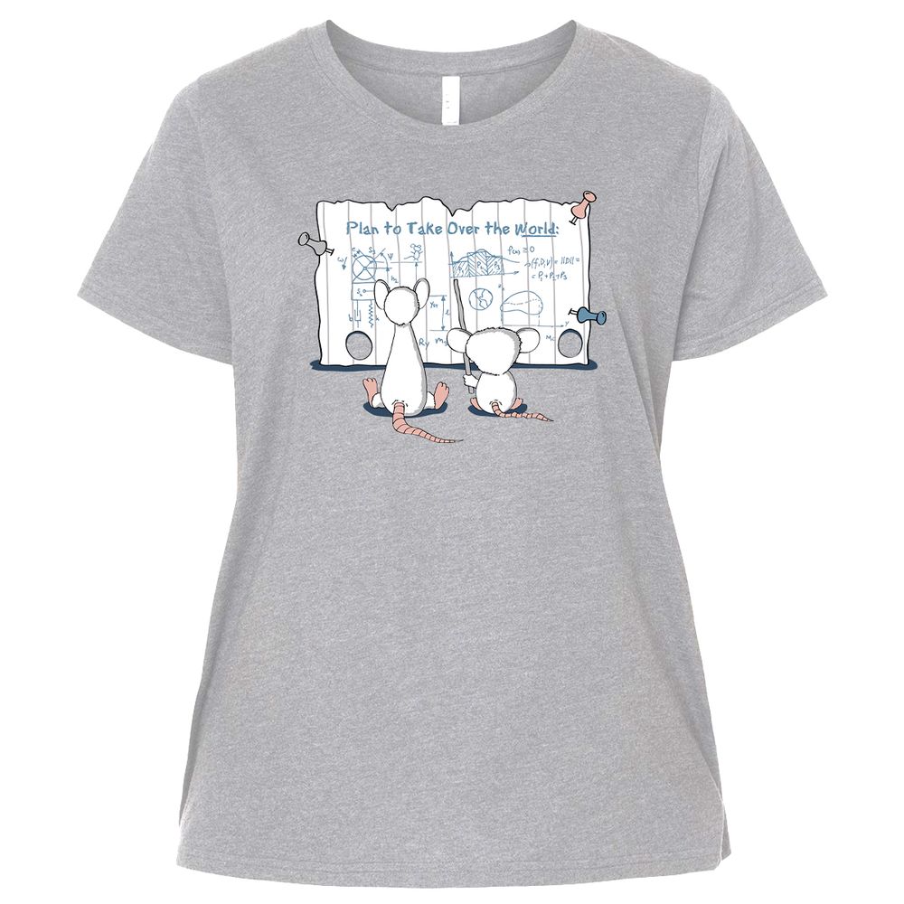 Ladies Curvy Jersey - N648VCHE - Heather - 3