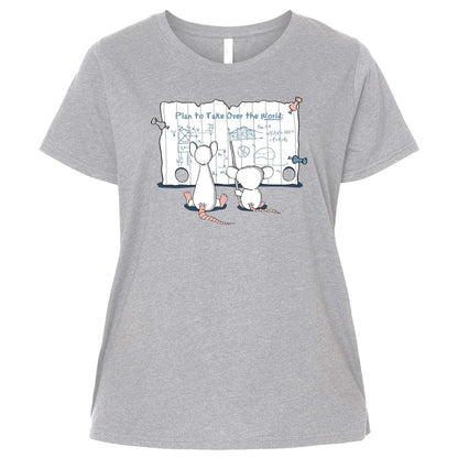 Ladies Curvy Jersey - N648VCHE - Heather - 3