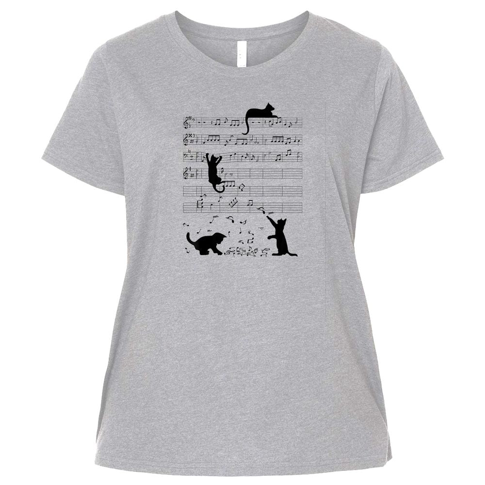 Ladies Curvy Jersey - TR1ZSB4T - Heather - 3