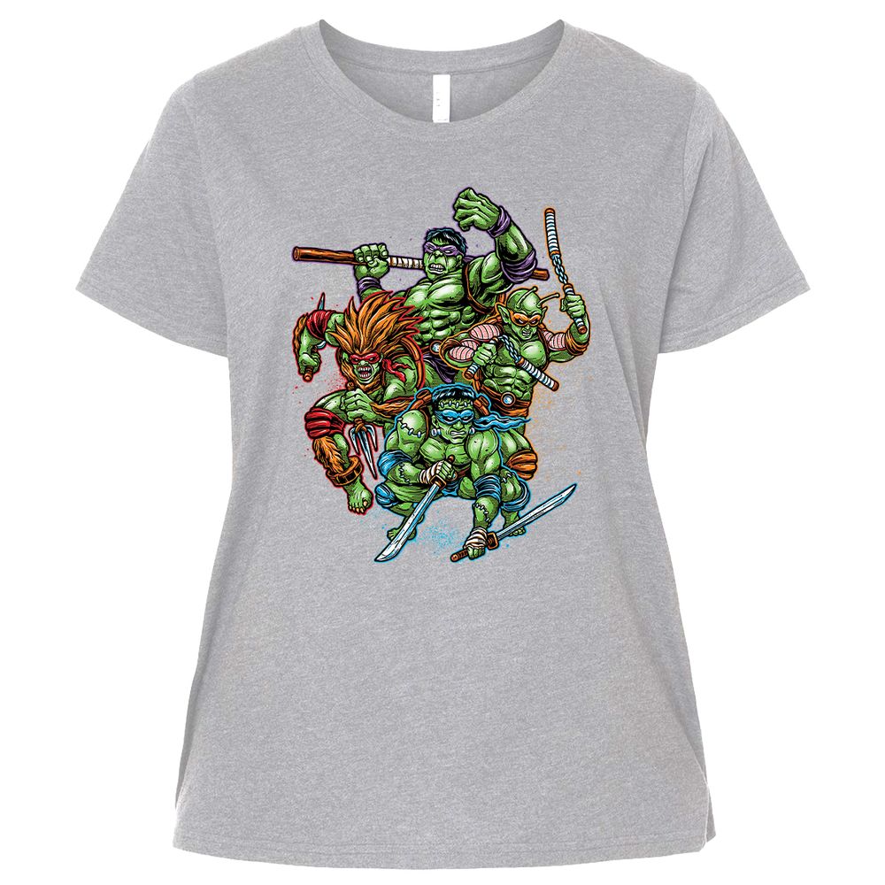 Ladies Curvy Jersey - PBKL14SK - Heather - 3