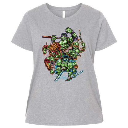 Ladies Curvy Jersey - PBKL14SK - Heather - 3