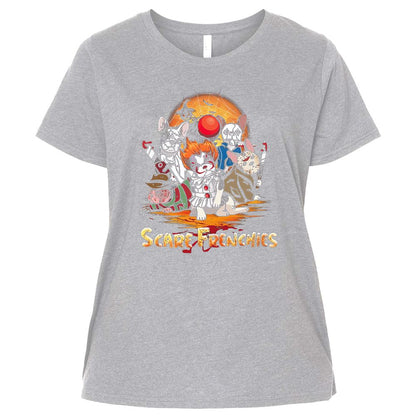 Ladies Curvy Jersey - 7EM7V7Q1 - Heather - 3