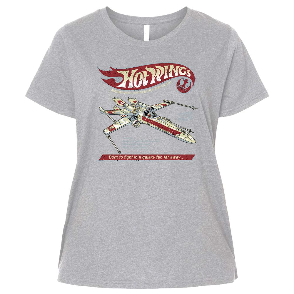 Ladies Curvy Jersey - 91TLD32C - Heather - 3