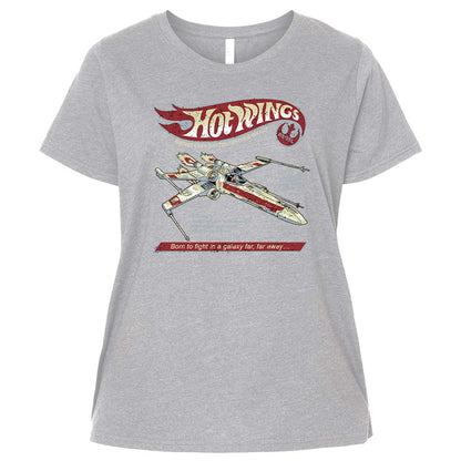 Ladies Curvy Jersey - 91TLD32C - Heather - 3