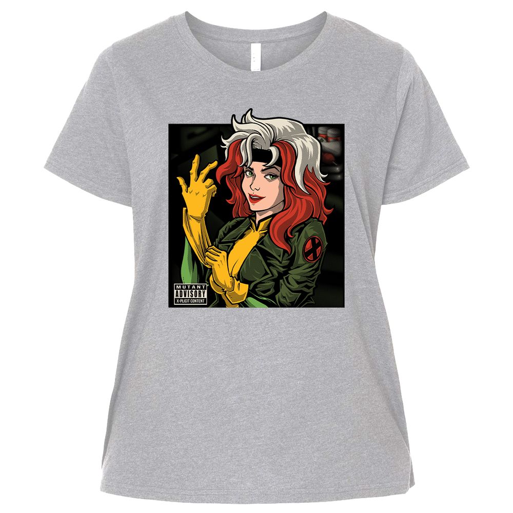 Ladies Curvy Jersey - YL1GM6WL - Heather - 3