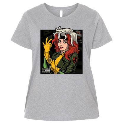 Ladies Curvy Jersey - YL1GM6WL - Heather - 3