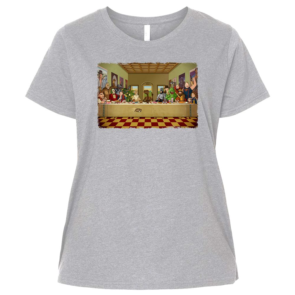 Ladies Curvy Jersey - W925JJ8M - Heather - 3