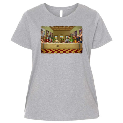 Ladies Curvy Jersey - W925JJ8M - Heather - 3