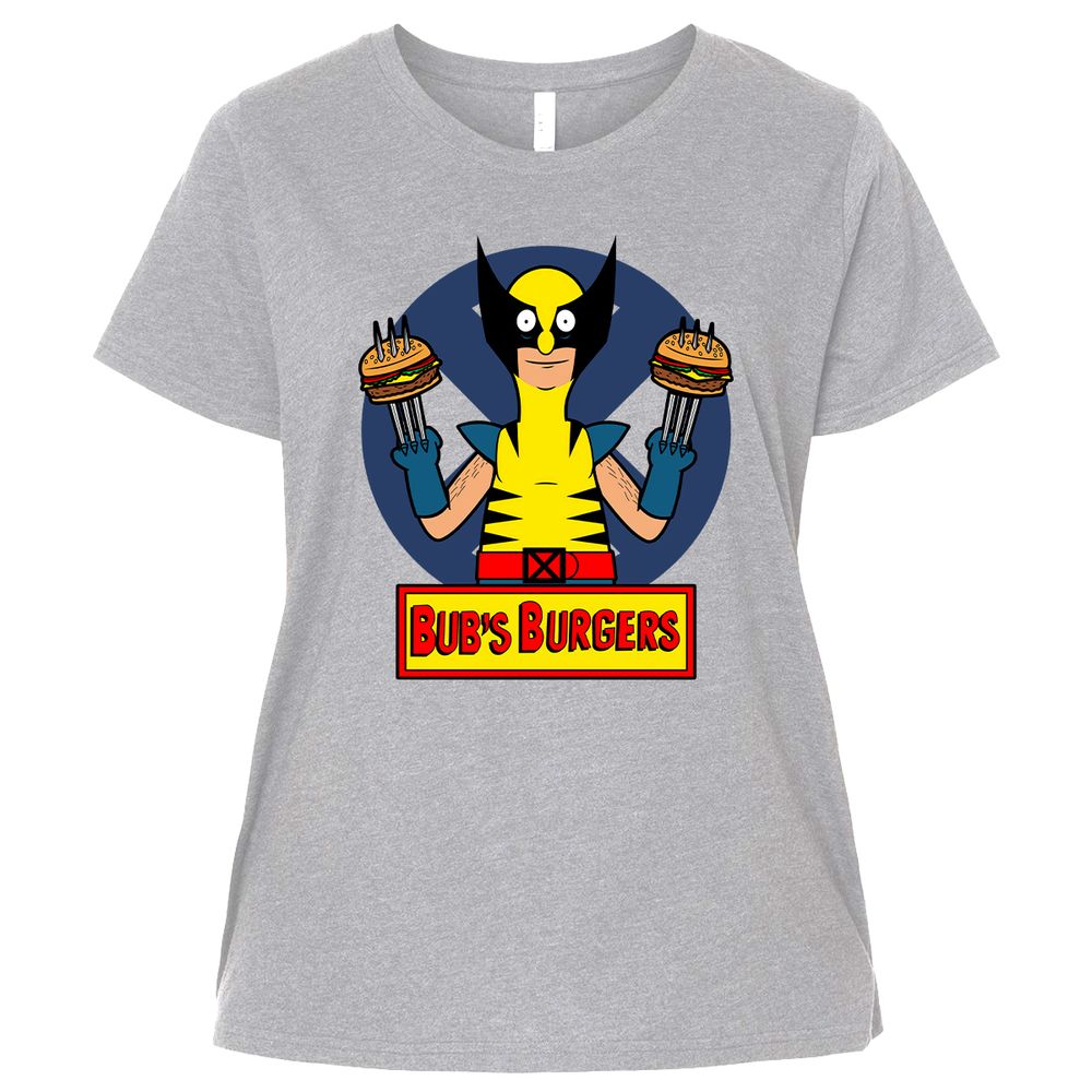 Ladies Curvy Jersey - 55375HVQ - Heather - 3