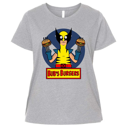 Ladies Curvy Jersey - 55375HVQ - Heather - 3