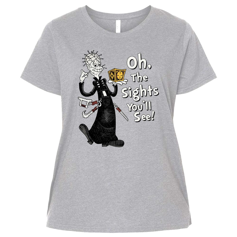 Ladies Curvy Jersey - 674J95ZC - Heather - 3