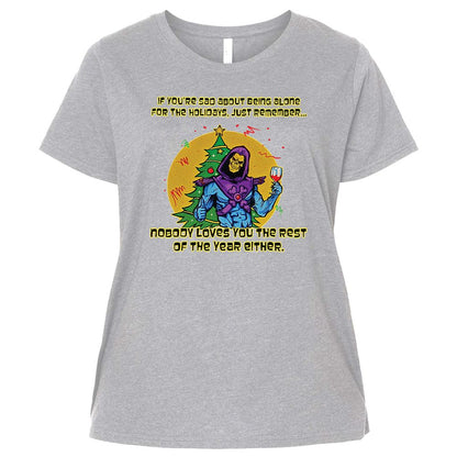 Ladies Curvy Jersey - 5XMB1QEK - Heather - 3