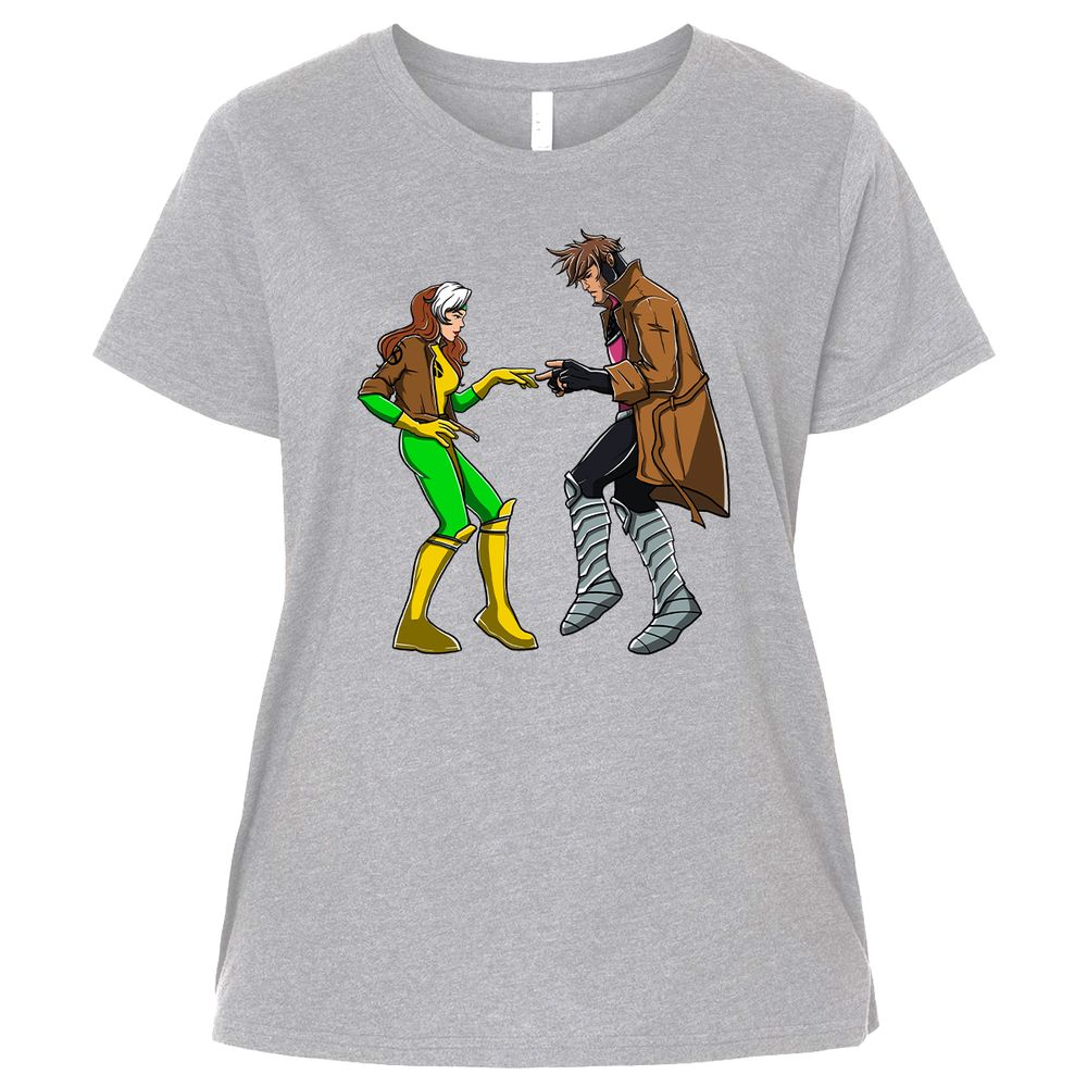 Ladies Curvy Jersey - MV5Z2LJX - Heather - 3