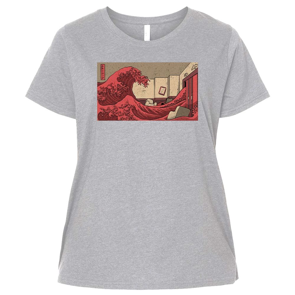 Ladies Curvy Jersey - A38MK3V9 - Heather - 3