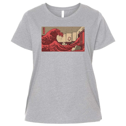 Ladies Curvy Jersey - A38MK3V9 - Heather - 3