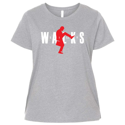 Ladies Curvy Jersey - UCG2ZL5E - Heather - 3