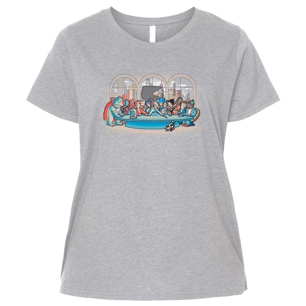 Ladies Curvy Jersey - NG7LD18U - Heather - 3