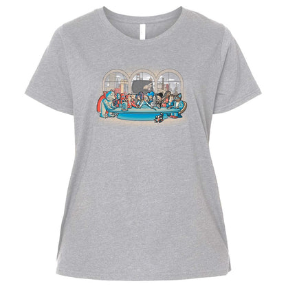 Ladies Curvy Jersey - NG7LD18U - Heather - 3