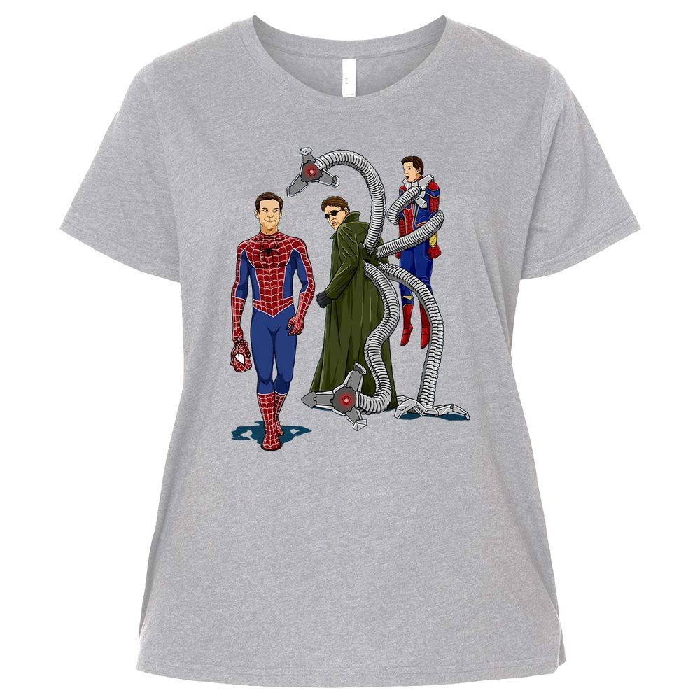 Ladies Curvy Jersey - 2WEQF94Y - Heather - 3