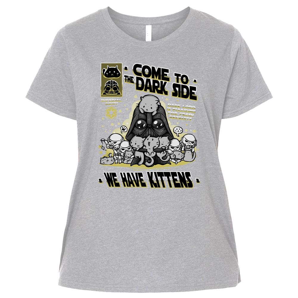 Ladies Curvy Jersey - YGNXT6V3 - Heather - 3