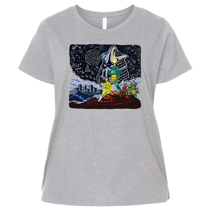 Ladies Curvy Jersey - AREZRQXX - Heather - 3