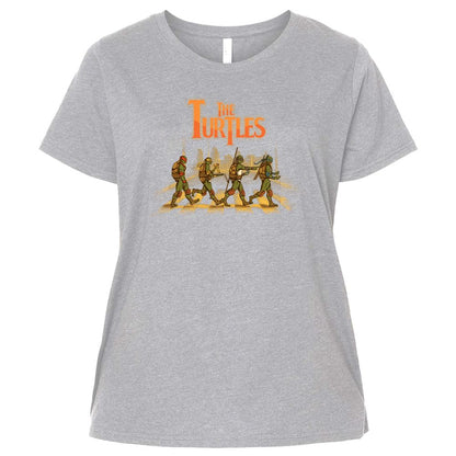 Ladies Curvy Jersey - VZNN8N1Y - Heather - 3