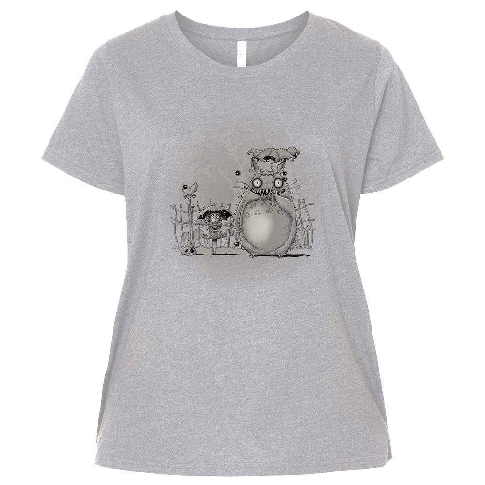 Ladies Curvy Jersey - 782T538M - Heather - 3