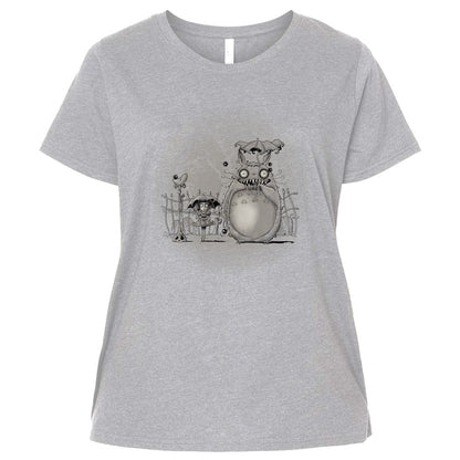 Ladies Curvy Jersey - 782T538M - Heather - 3