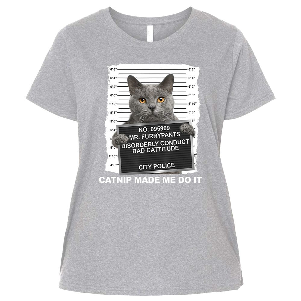 Ladies Curvy Jersey - 9QZSB6JP - Heather - 3