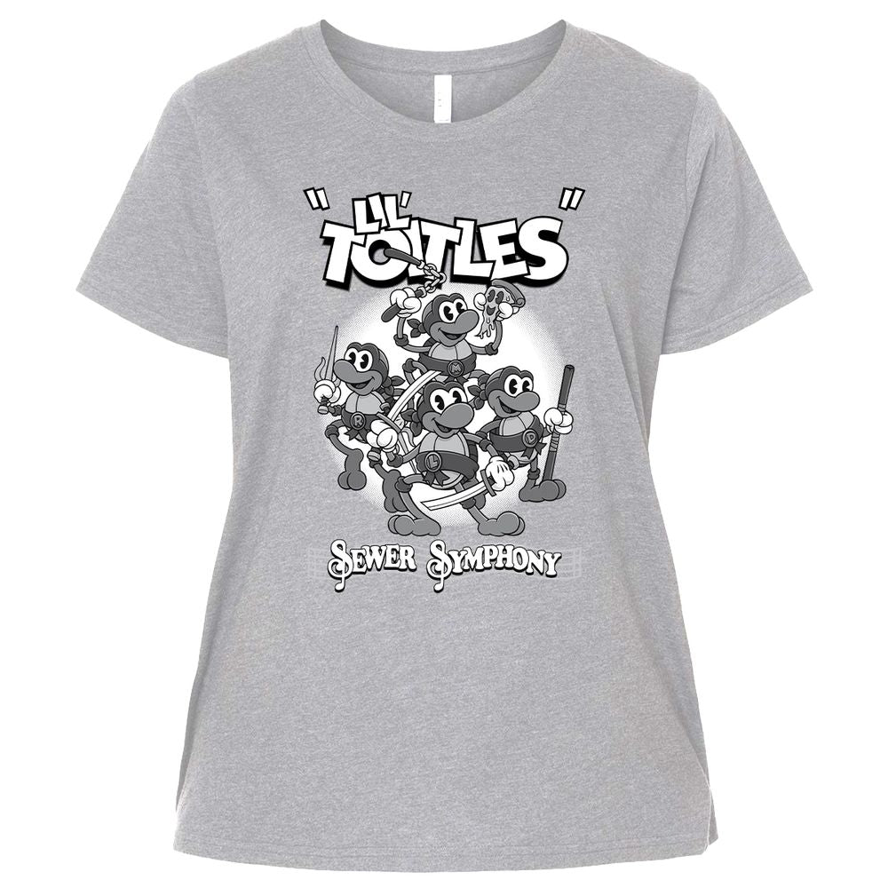 Ladies Curvy Jersey - D29JZ5LL - Heather - 3