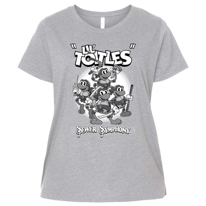 Ladies Curvy Jersey - D29JZ5LL - Heather - 3