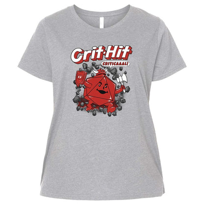 Ladies Curvy Jersey - HXNFBHJV - Heather - 3