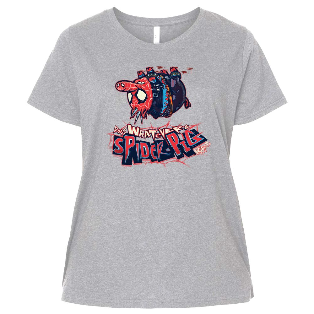 Ladies Curvy Jersey - R53P28QV - Heather - 3