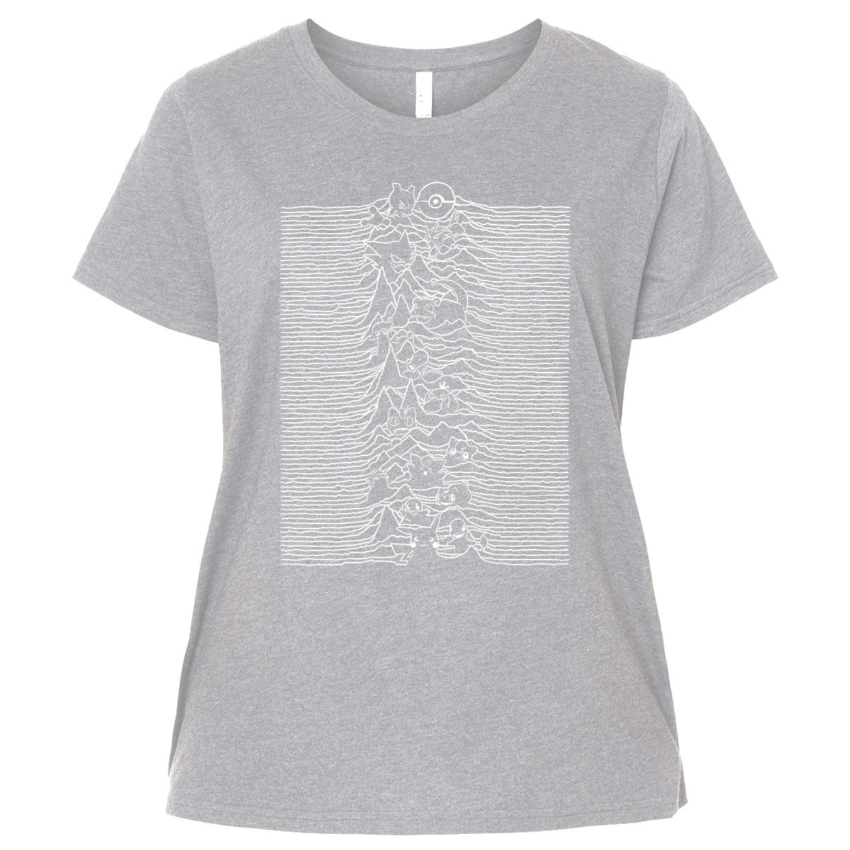 Ladies Curvy Jersey - J4ZB8UHN - Heather - 3