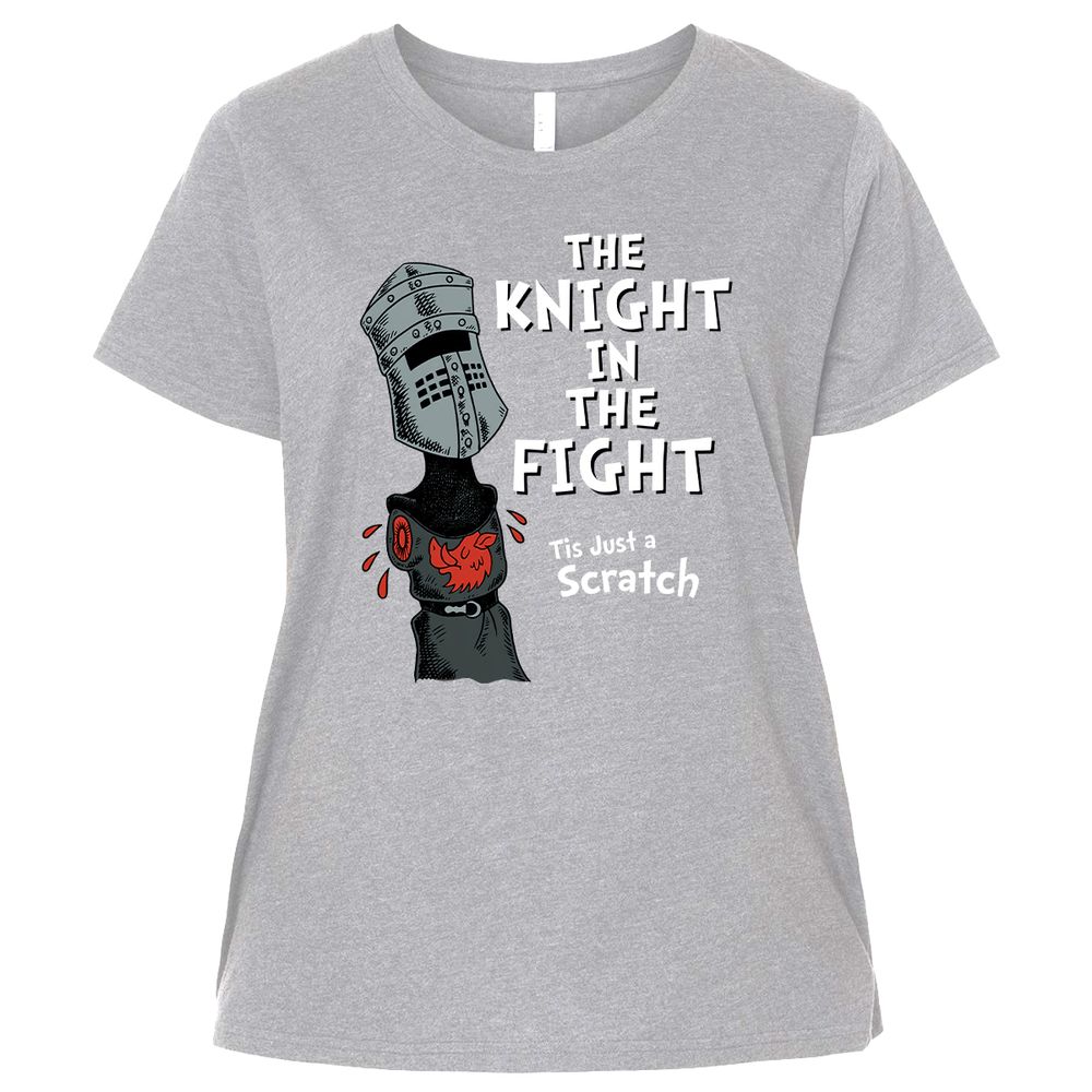 Ladies Curvy Jersey - 3E1XWWLW - Heather - 3