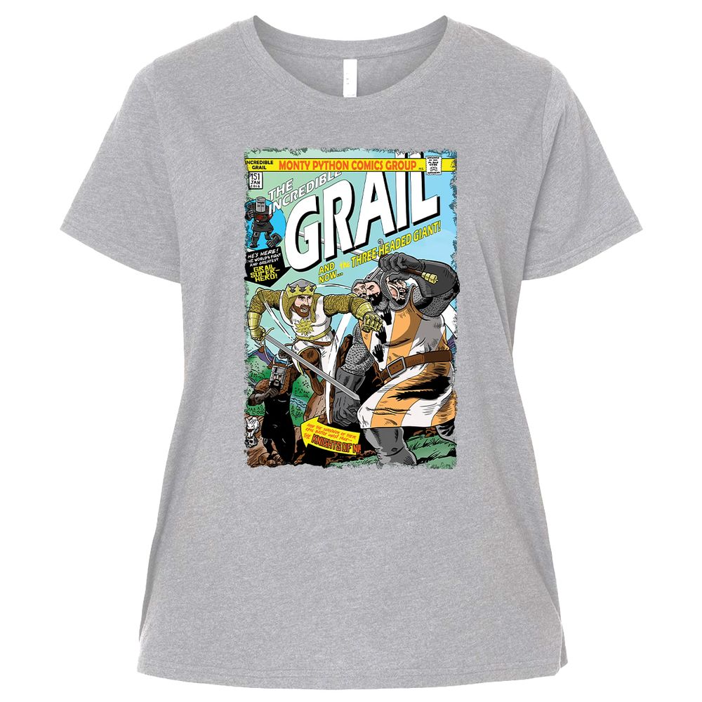 Ladies Curvy Jersey - AASFXSB8 - Heather - 3