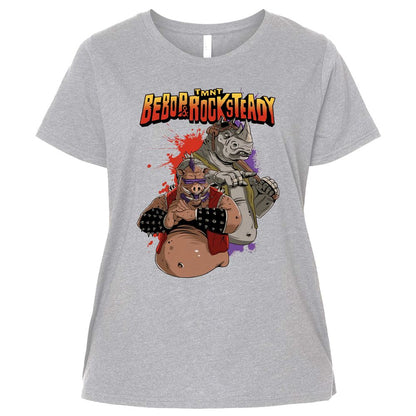 Ladies Curvy Jersey - GC7TBLG5 - Heather - 3