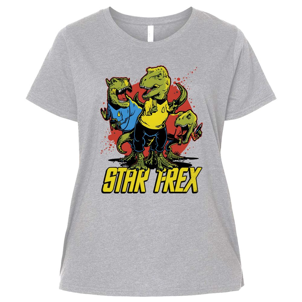 Ladies Curvy Jersey - EDU5FND4 - Heather - 3