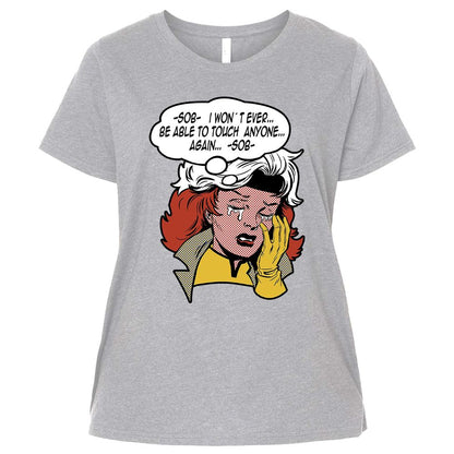 Ladies Curvy Jersey - XD7FXU15 - Heather - 3