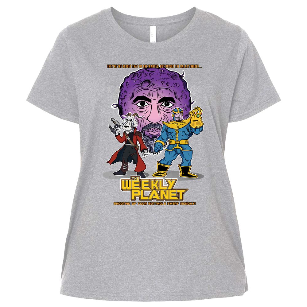 Ladies Curvy Jersey - 36AM3DQS - Heather - 3