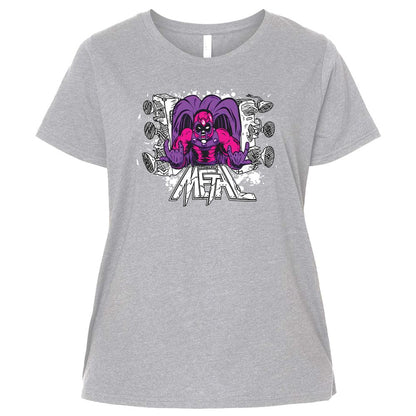 Ladies Curvy Jersey - CYMZRBUP - Heather - 3