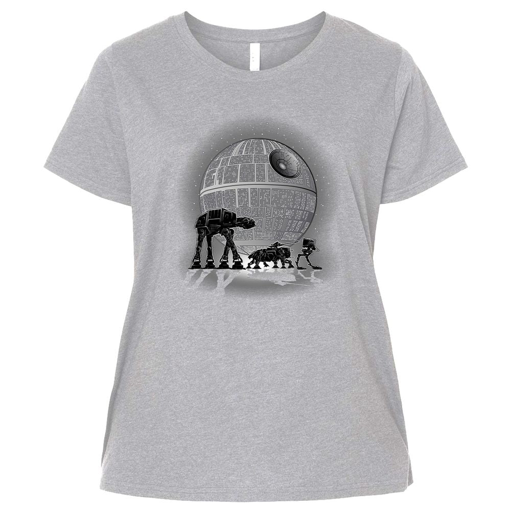 Ladies Curvy Jersey - SEYWFL17 - Heather - 3