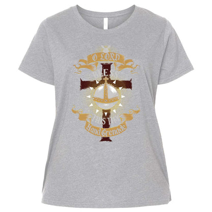 Ladies Curvy Jersey - CFGB33HC - Heather - 3