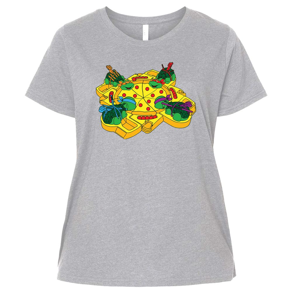 Ladies Curvy Jersey - QN6P7WK3 - Heather - 3