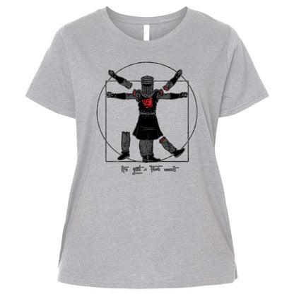 Ladies Curvy Jersey - KWQKVARN - Heather - 3